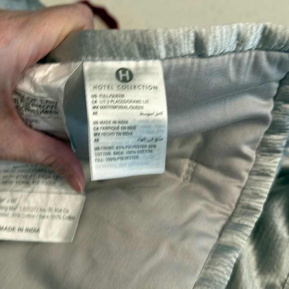Hotel Collection Gray Comforter